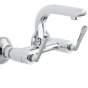 LEG-136C Sink Mixer With Casted Spout Wall Mounted