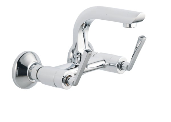 LEG-136C Sink Mixer With Casted Spout Wall Mounted