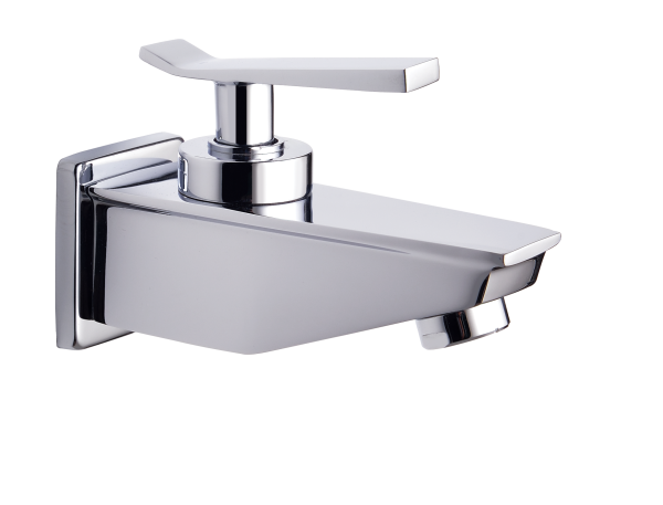 LUX-111 Bib Cock with Wall Flange