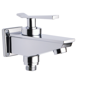 LUX-113 Bib Cock Two Way with Wall Flange