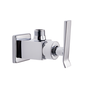 LUX-121 Angular Stop Cock with Wall Flange
