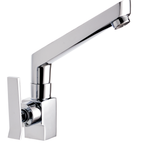 LUX-133C Sink Cock With Casted Spout Table Mounted