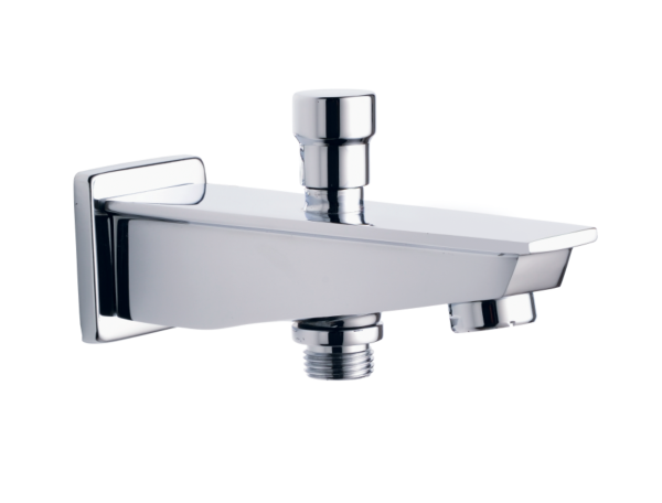 LUX-194 Bath Spout With Button Attachment For Telephonic Shower