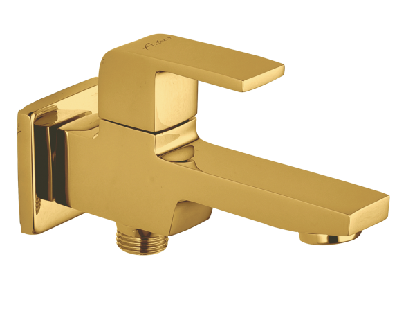 MAR-113C Bib Cock Two Way with Wall Flange(PVD)