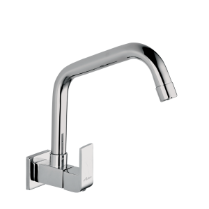 MAR-132 Sink Cock With Extended Swivel Spout Wall Mounted