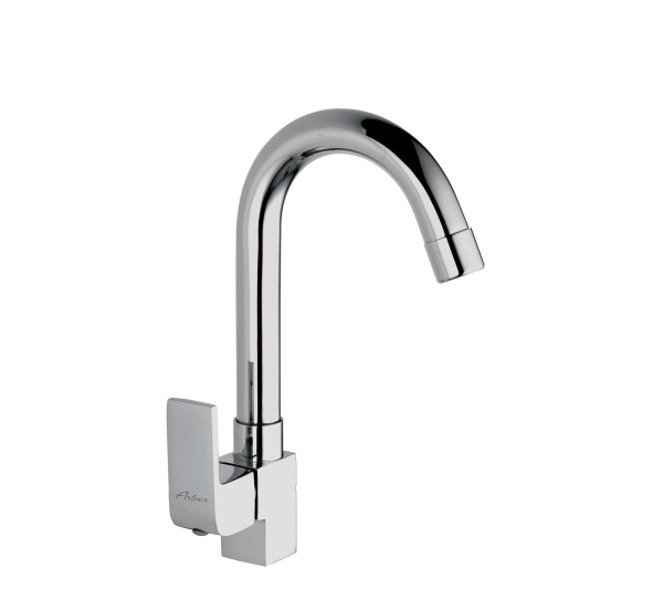 MAR-133 Sink Cock With Swivel Spout Table Mounted