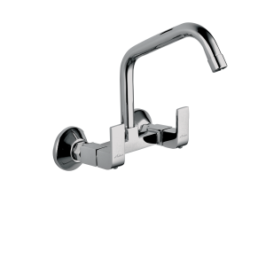 MAR-137 Sink Mixer With Extended Swivel Spout Wall Mounted