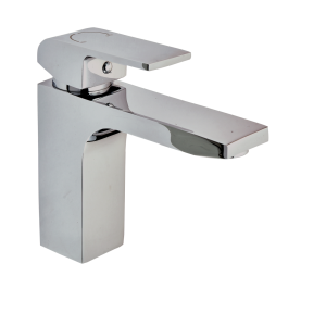 MAR-181 Single Lever Basin Mixer with 450mm Braided Hoses