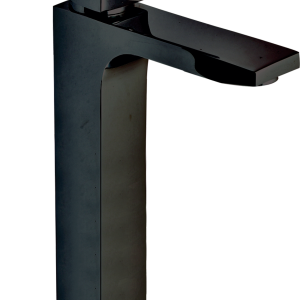 MAR-182 Single Lever Basin Mixer with extended body with 600mm Braided Hoses(PVD)