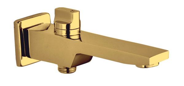 MAR-194 Bath Spout With Button Attachment For Telephonic Shower(PVD)