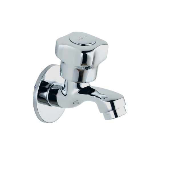 MNN-111 Bib Cock with Wall Flange