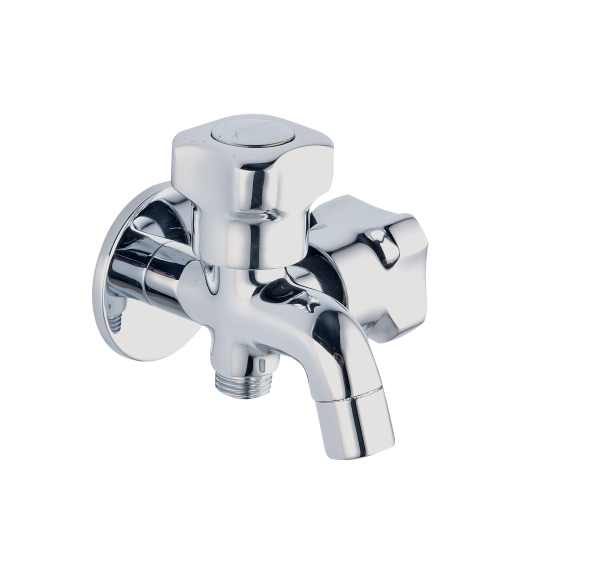 MNN-113B Bib Cock Two Way Dual Handle
