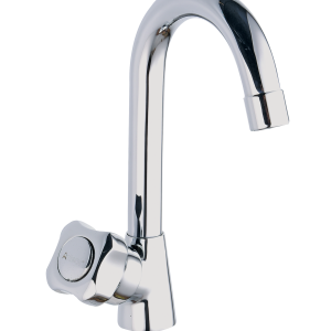 MNN-133 Sink Cock With Swivel Spout Table Mounted