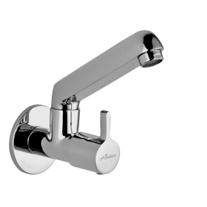 MPL-130 Sink Cock With Casted Swivel Spout Wall Mounted
