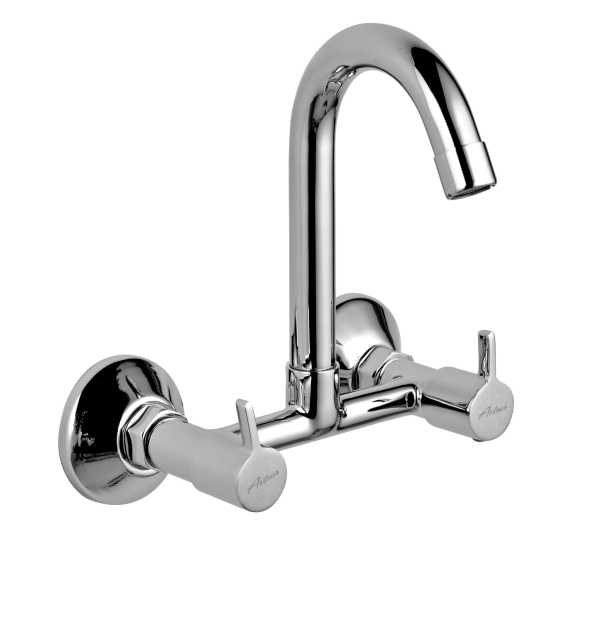 MPL-136 Sink Mixer With Swivel Spout Wall Mounted