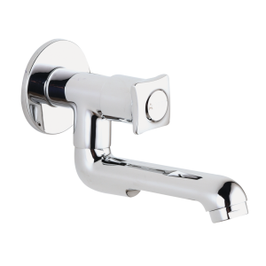 MYN-135 Sink Cock With Bottom Swivel Spout Wall Mounted