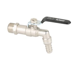 NBC-101 1/2" Brass Ball Nozzle Bib Cock long