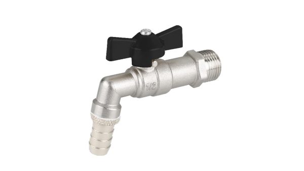 NBC-AH-101 1/2" Brass Ball Nozzle Bib Cock long Aluminium handle