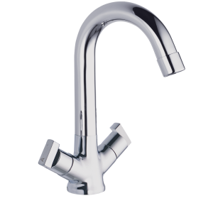 OND-106 Center hole Basin Mixer with Swivel Spout