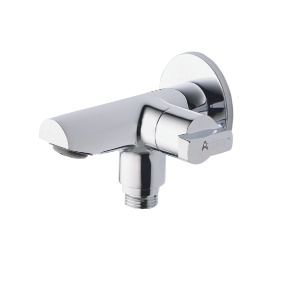 OND-113 Bib Cock Two Way with Wall Flange