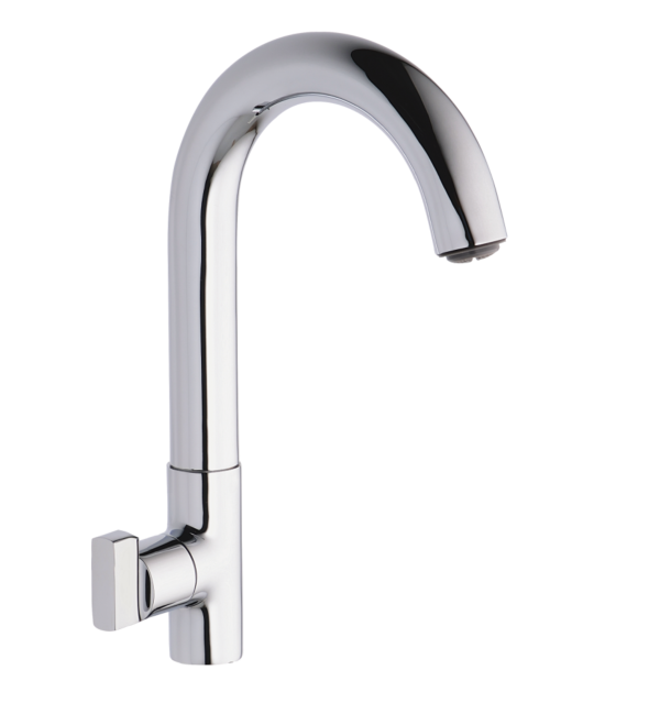 OND-133 Sink Cock With Swivel Spout Table Mounted