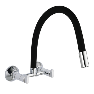 OND-137B Sink Mixer With Flexible Spout Wall Mounted
