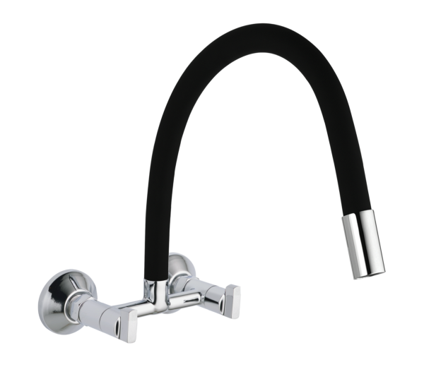 OND-137B Sink Mixer With Flexible Spout Wall Mounted