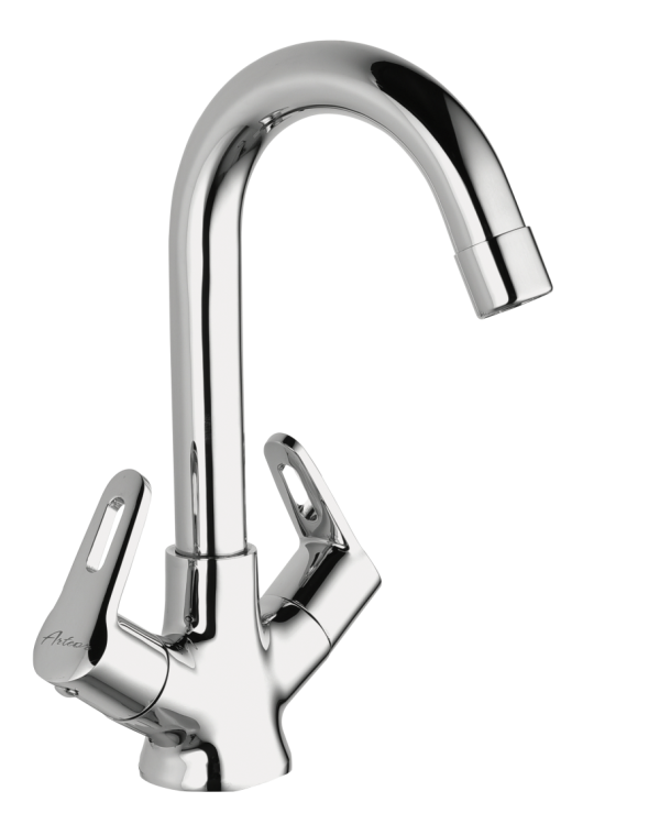 ORN-106 Center hole Basin Mixer with Swivel Spout