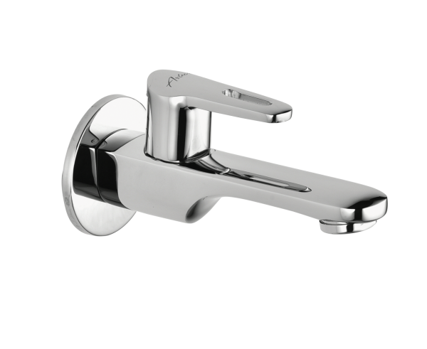 ORN-112 Long Body Bib Cock With Wall Flange