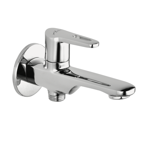 ORN-113 Bib Cock Two Way with Wall Flange