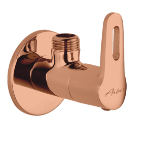 ORN-121 Angular Stop Cock with Wall Flange(PVD)