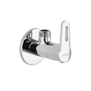 ORN-121 Angular Stop Cock with Wall Flange