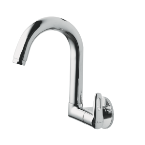 ORN-130 Sink Cock Side Handle With Swivel Spout Wall Mounted