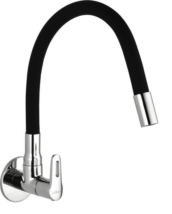 ORN-132B Sink Cock With Flexible Spout Wall Mounted
