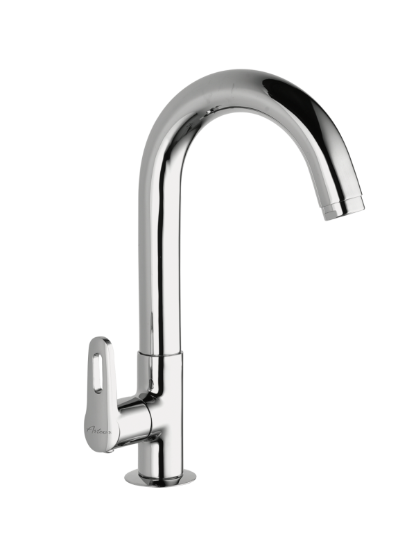 ORN-133 Sink Cock With Swivel Spout Table Mounted