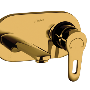 ORN-180 Single Lever Wall Mounted Basin Mixer With Concealed Body(PVD)