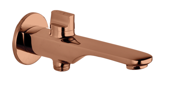 ORN-194 Bath Spout With Button Attachment For Telephonic Shower(PVD)