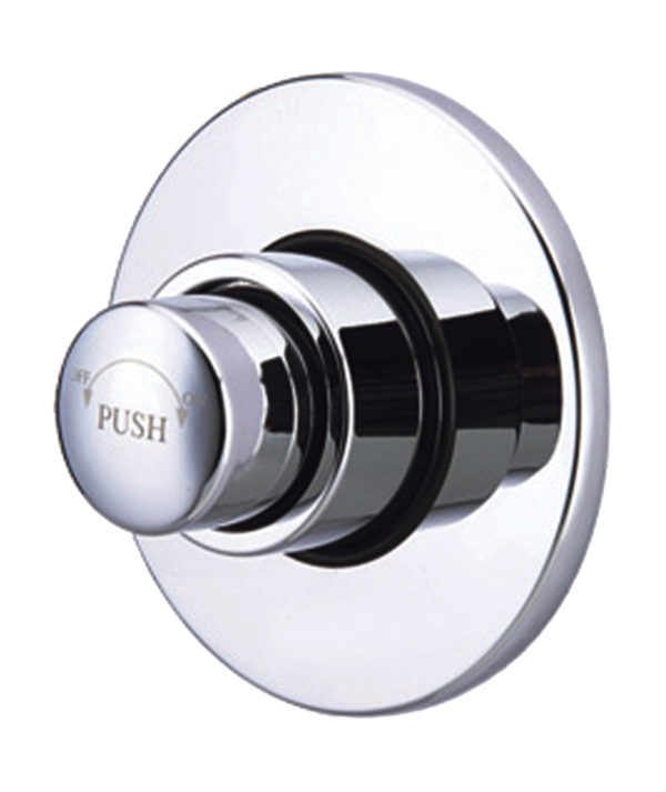 PFV-101 40mm Metropol Flush Valve Round Plate Single Flow