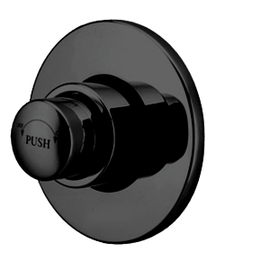PFV-101-G 40mm Metropol Flush Valve Round Plate Single Flow(PVD)
