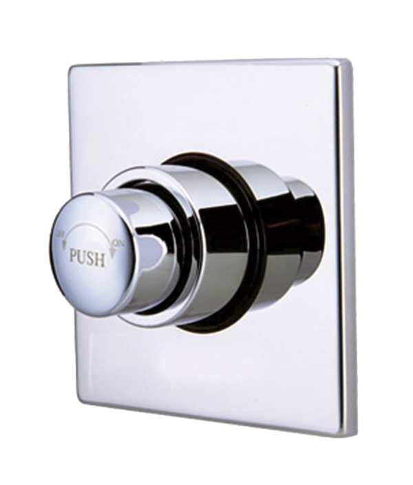 PFV-103 40mm Metropol Flush Valve Square Plate Single Flow