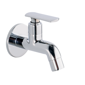 PLO-111 Bib Cock with Wall Flange