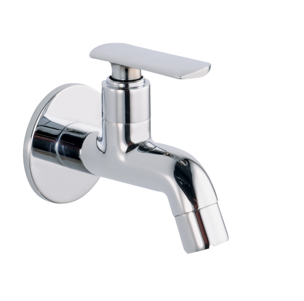 PLO-111 Bib Cock with Wall Flange
