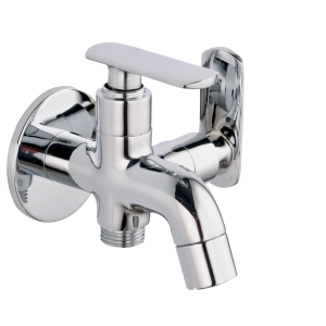 PLO-113B Bib Cock Two Way Dual Handle