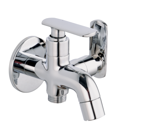 PLO-113B Bib Cock Two Way Dual Handle