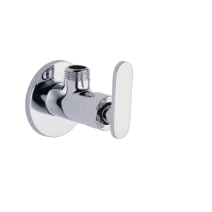 PSN-121 Angular Stop Cock with Wall Flange