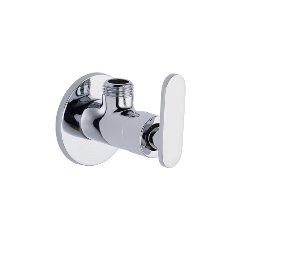 PSN-121 Angular Stop Cock with Wall Flange