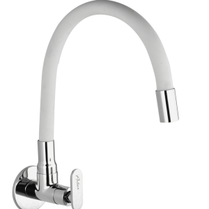 PSN-132B Sink Cock With Flexible Spout Wall Mounted
