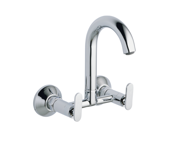 PSN-136 Sink Mixer With Swivel Spout Wall Mounted