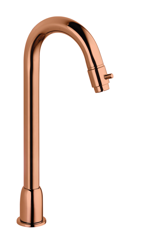 SHL-103-G Pillar Cock Extended With Base Flange(PVD)