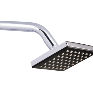 SHR-106 Overhead Shower Square 4" ABS With SS Arm & Flange